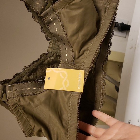 Delimira Lace Bra 38F NWT - Picture 7 of 9